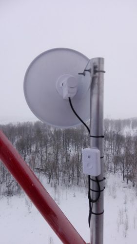 Wimax точка доступа на базовой станции сотового оператора